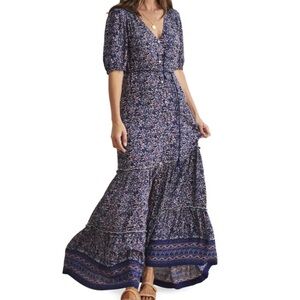 NWT Faherty Orinda Maxi Dress